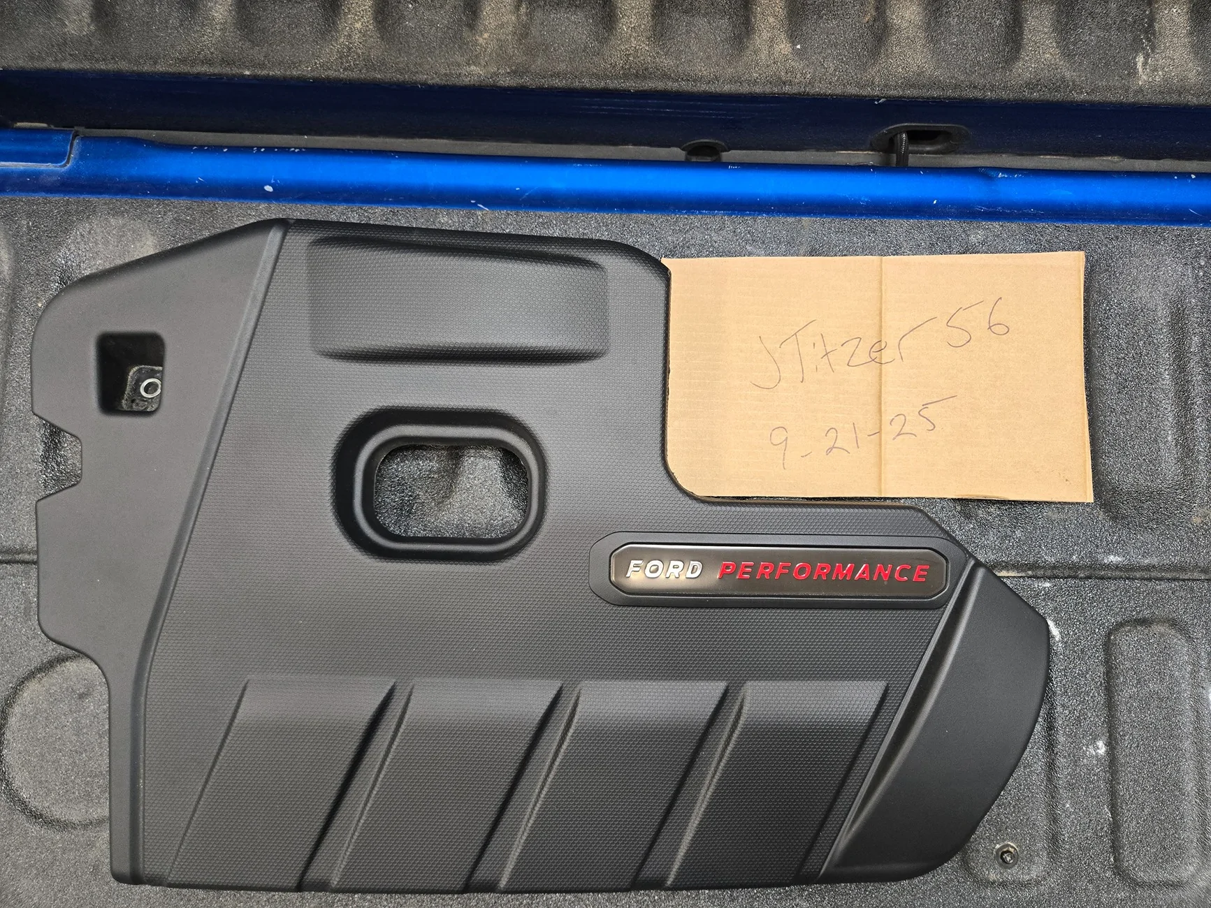 Ford Maverick Ford Performance engine cover 20250921_232501