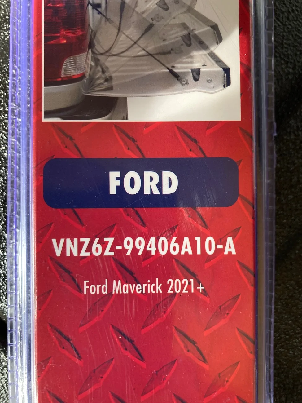 Ford Maverick Dee Zee tailgate assist & tie downs installed IMG_1681