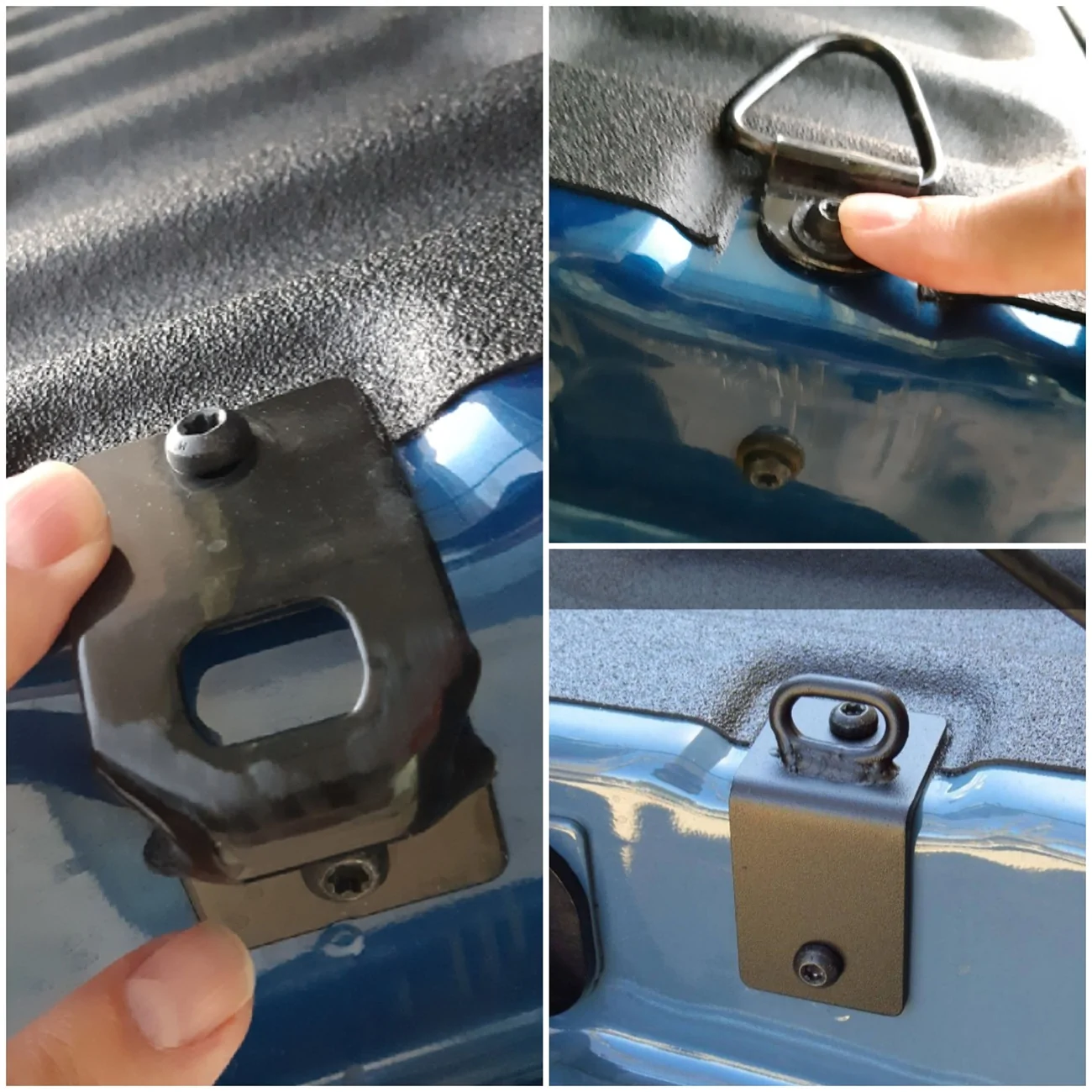 Ford Maverick Dee Zee tailgate assist & tie downs installed 20250924_073343