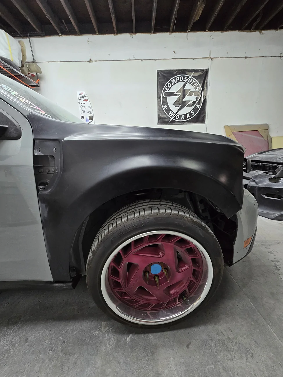 Ford Maverick Test Fitment - 2022 Maverick Widebody Build IMG_20250925_072547