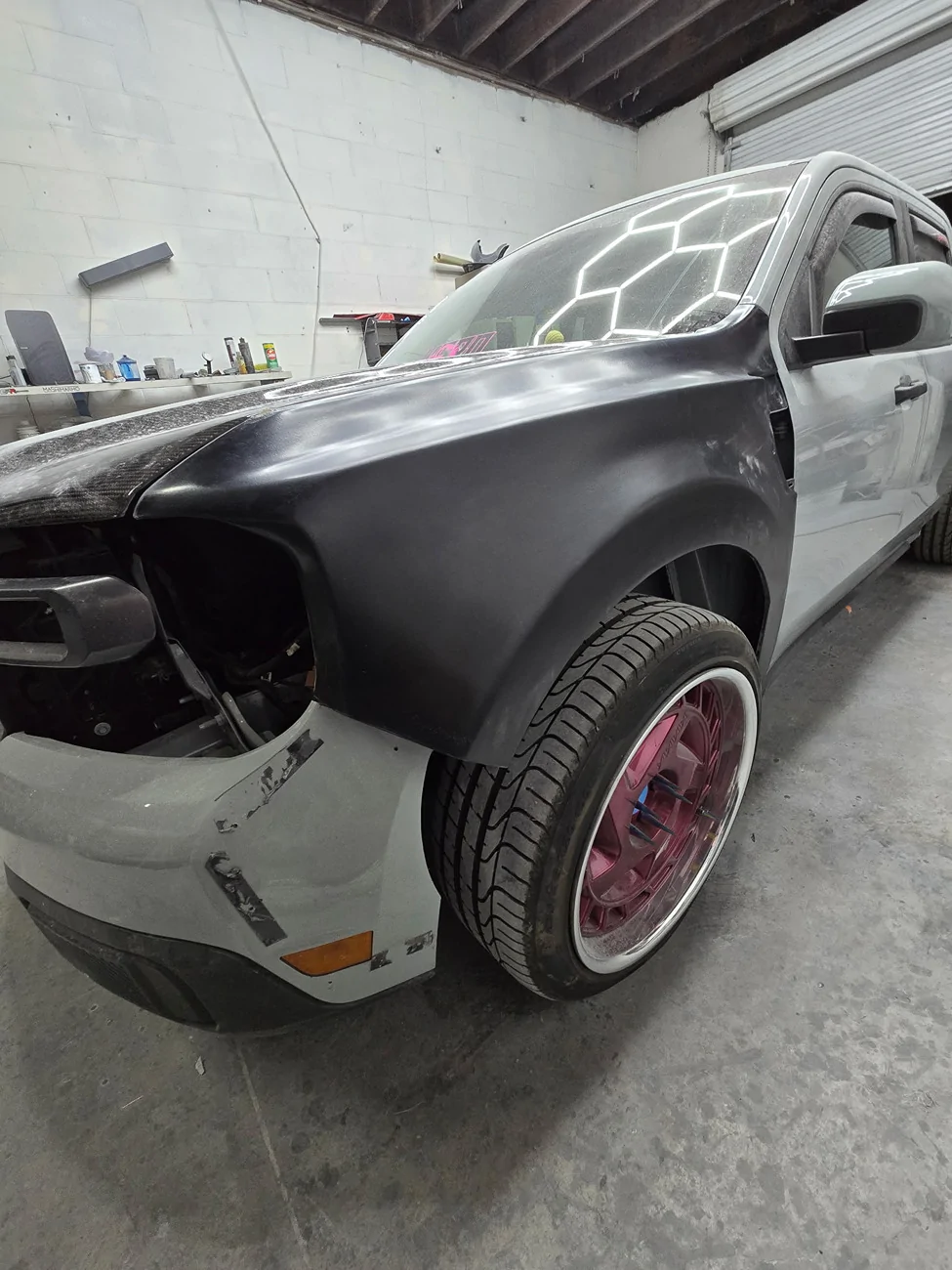 Ford Maverick Test Fitment - 2022 Maverick Widebody Build IMG_20250925_072539