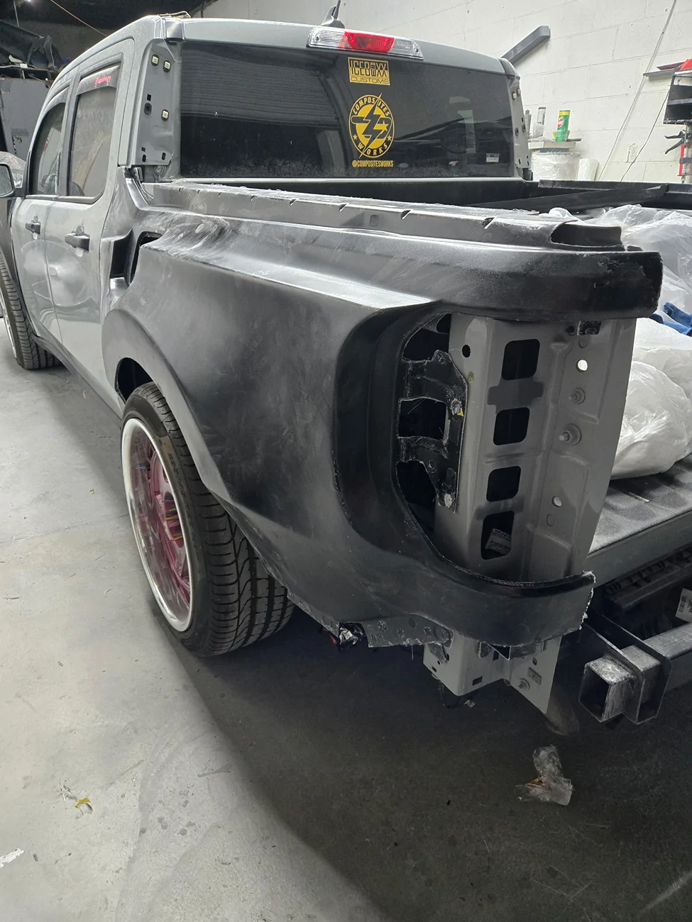 Ford Maverick Test Fitment - 2022 Maverick Widebody Build IMG_20250925_110520