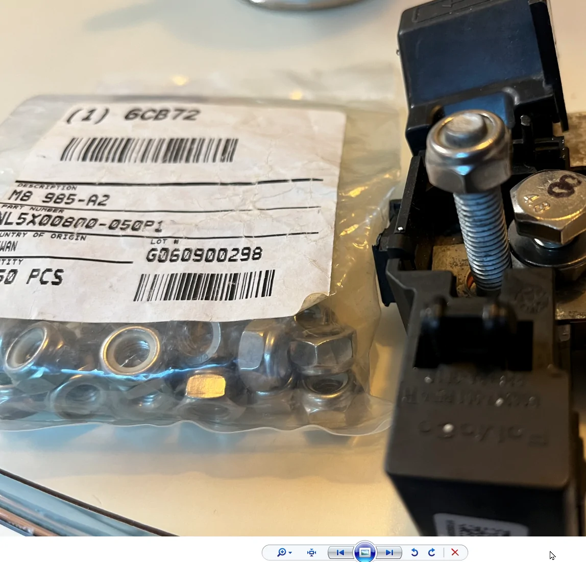 Ford Maverick Thread Size of Positive Terminal on Hybrid 1758844296918-va