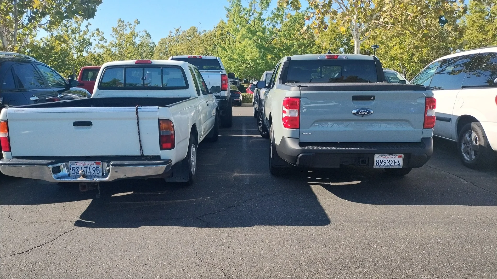 Ford Maverick Post your Maverick next to ridiculously large trucks - photos thread IMG_20250925_154714830_HDR