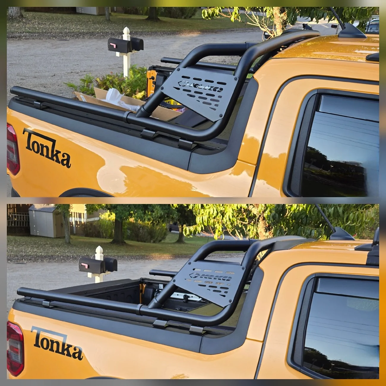 Ford Maverick Mabett's spoiler/sports bar compatibility? 1000030235