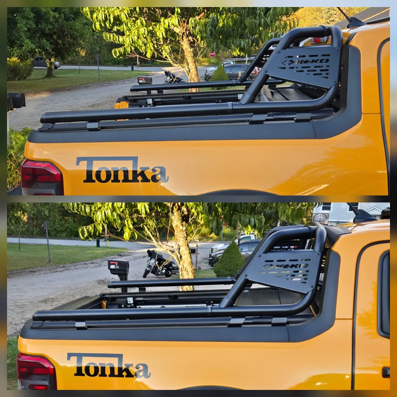 Ford Maverick Mabett's spoiler/sports bar compatibility? 1000030233