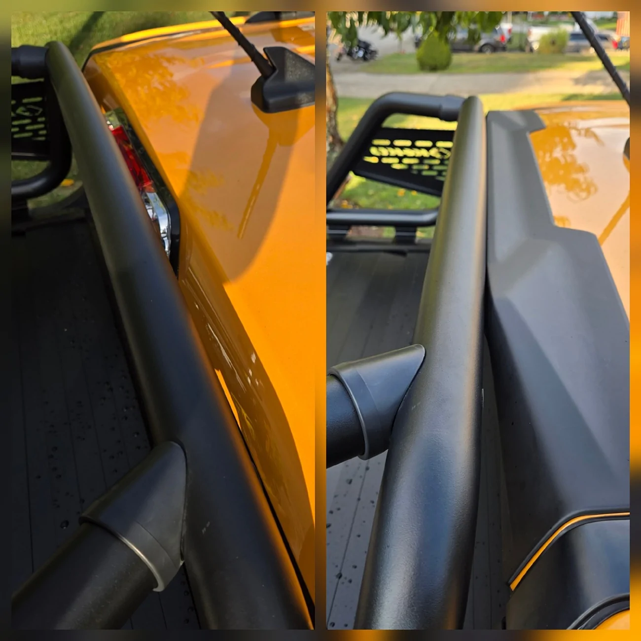 Ford Maverick Mabett's spoiler/sports bar compatibility? 1000030236
