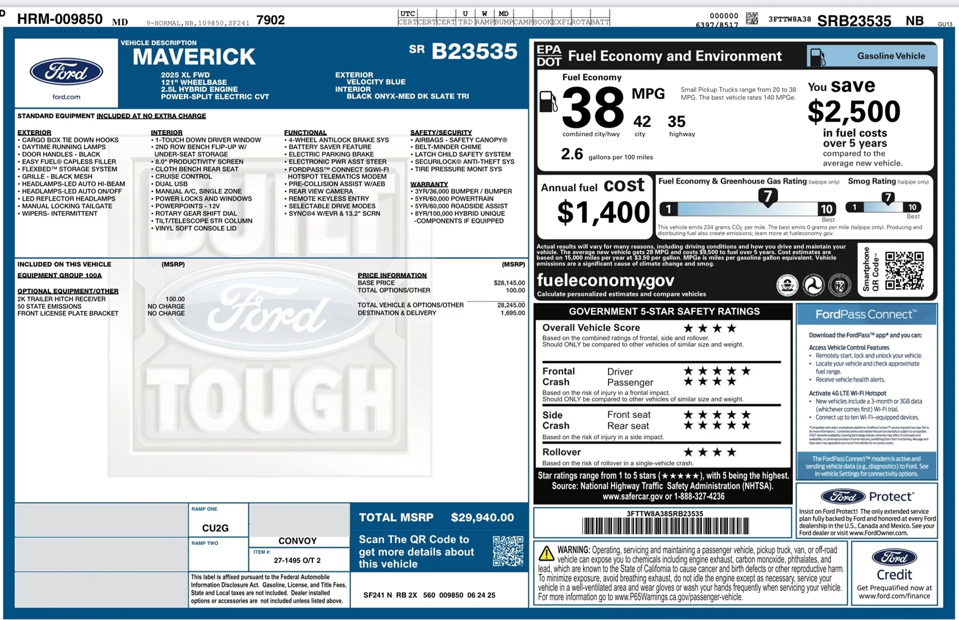 Ford Maverick $4,750.00 off for Maverick IMG_1751