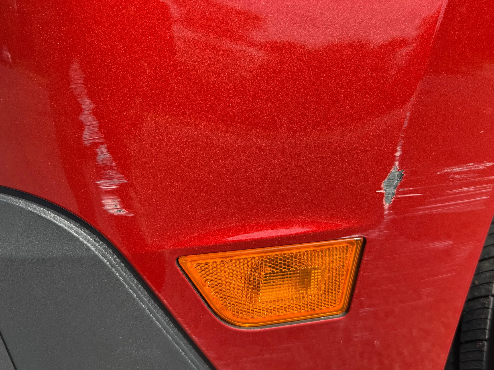 Ford Maverick It's just a minor scrape . . . Bumper1