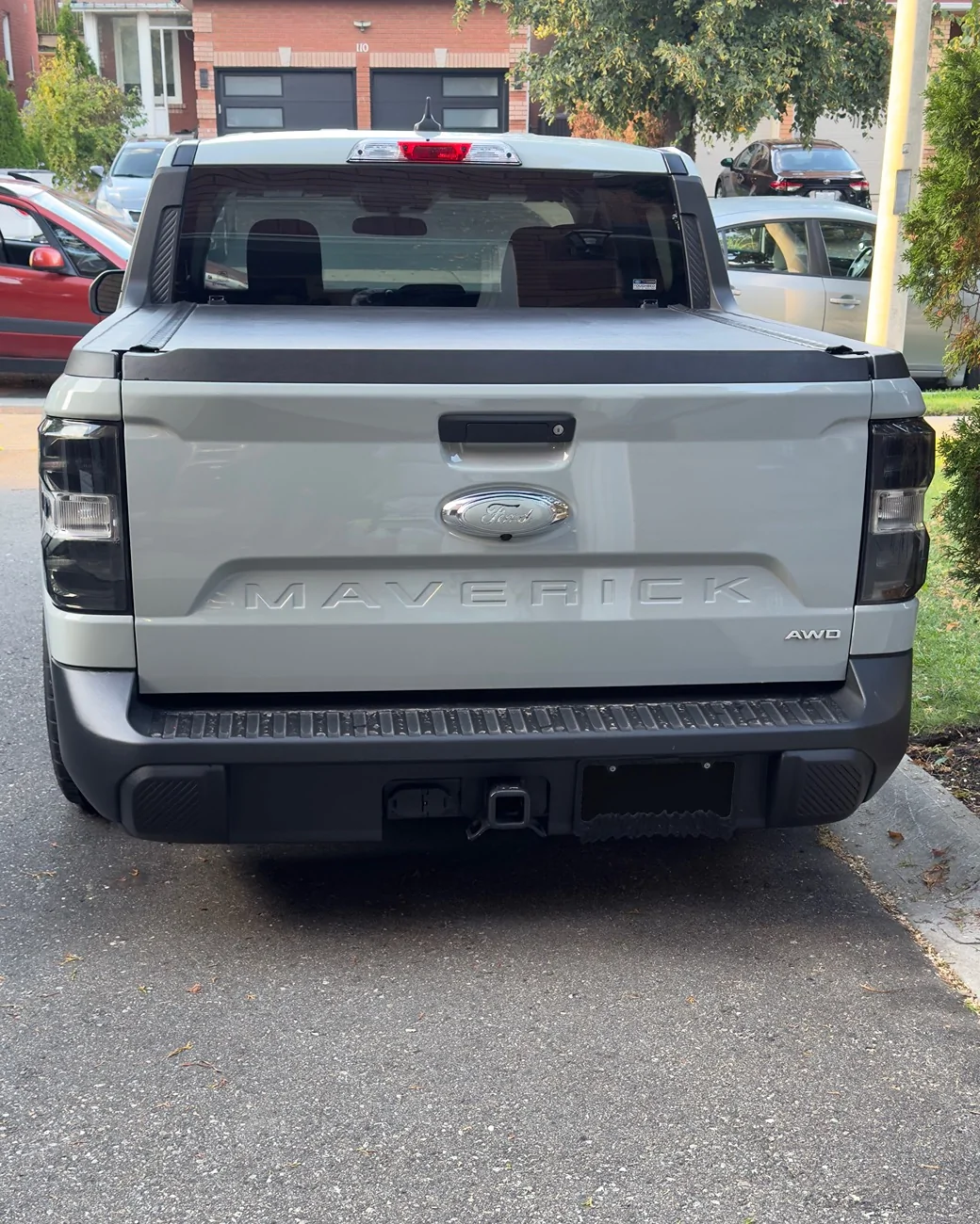 Ford Maverick New taillights on my white LOBO IMG_8486