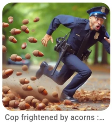 Ford Maverick Acorn Attack-Beware of that time of year. 20251001_064727