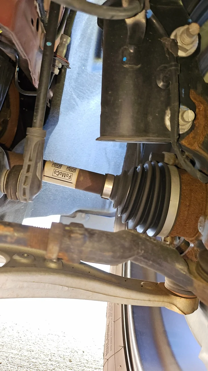 Ford Maverick I think the cv axle bug bit me? 20251001_134951