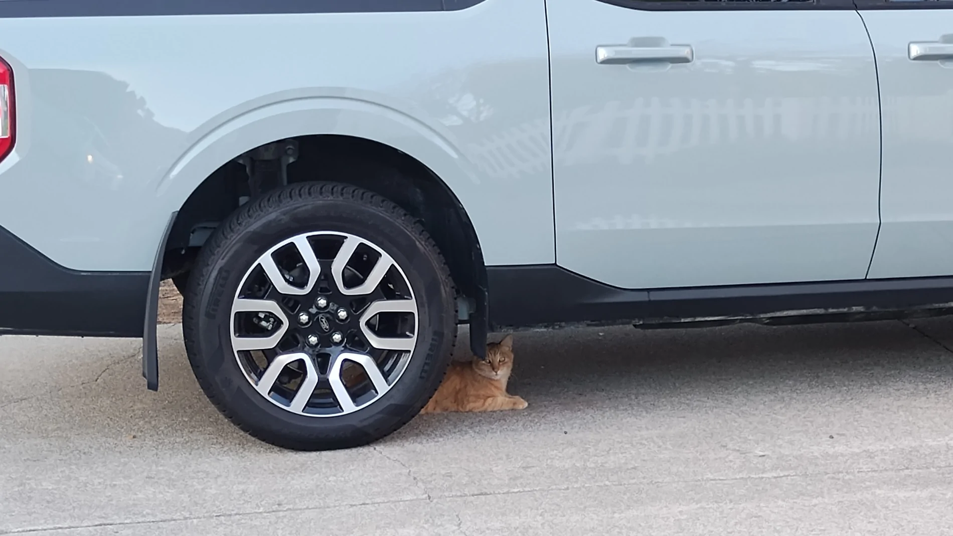 Ford Maverick MRT Exhaust (Sport Touring), Catback [Muffled] on 2025 Maverick Lobo - sound comparison clip IMG_20250926_183123275
