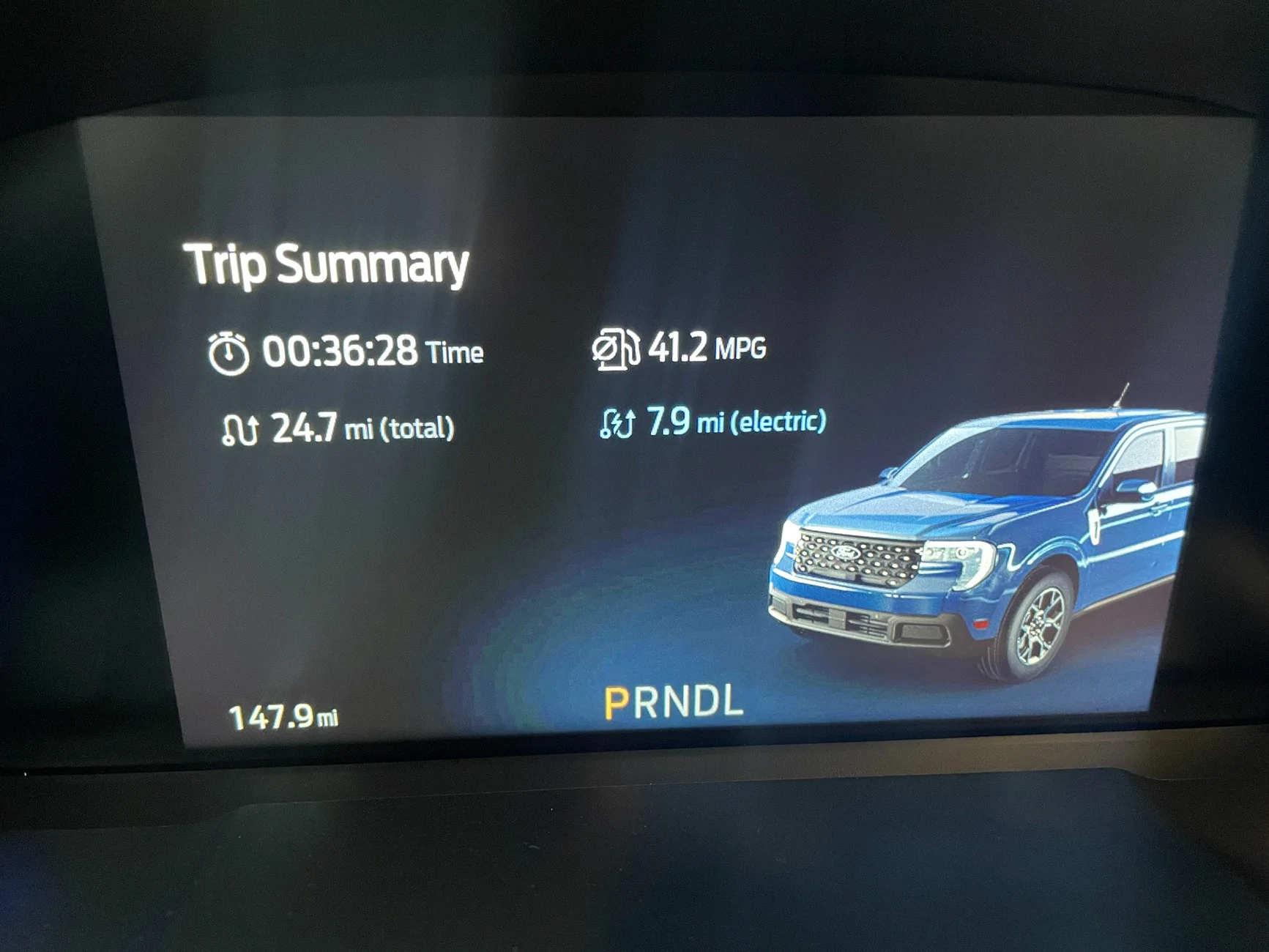 Ford Maverick From Tesla Model S to Maverick XLT Hybrid AWD IMG_3275