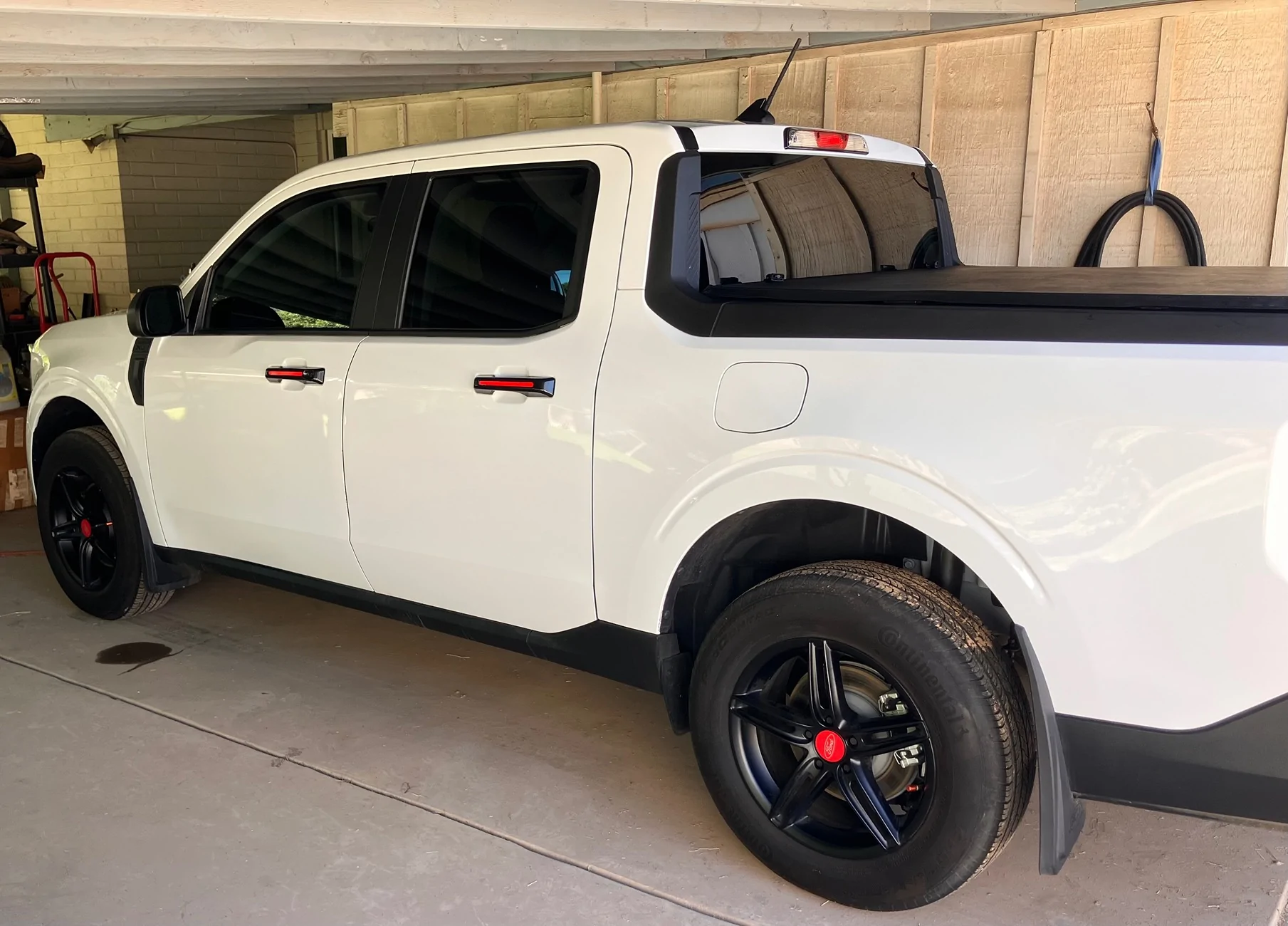 Ford Maverick XL aluminum wheels received and waiting,.. 1759513043446-66