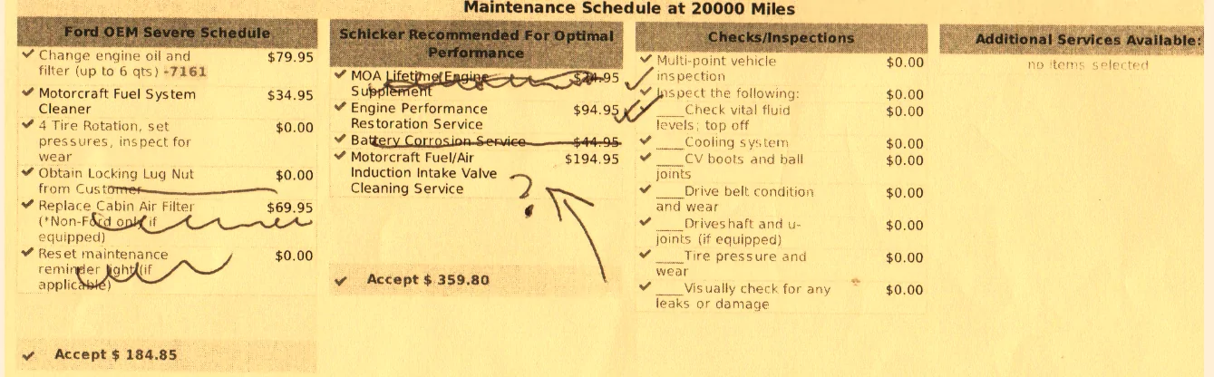 Ford Maverick its 25,000 miles maintenance time '23 hybrid (update from previous thread) 2025-10-05 18_12_35-2025-09-15 18_28_39-Scan-250915-0001.png - Windows Photo Viewer