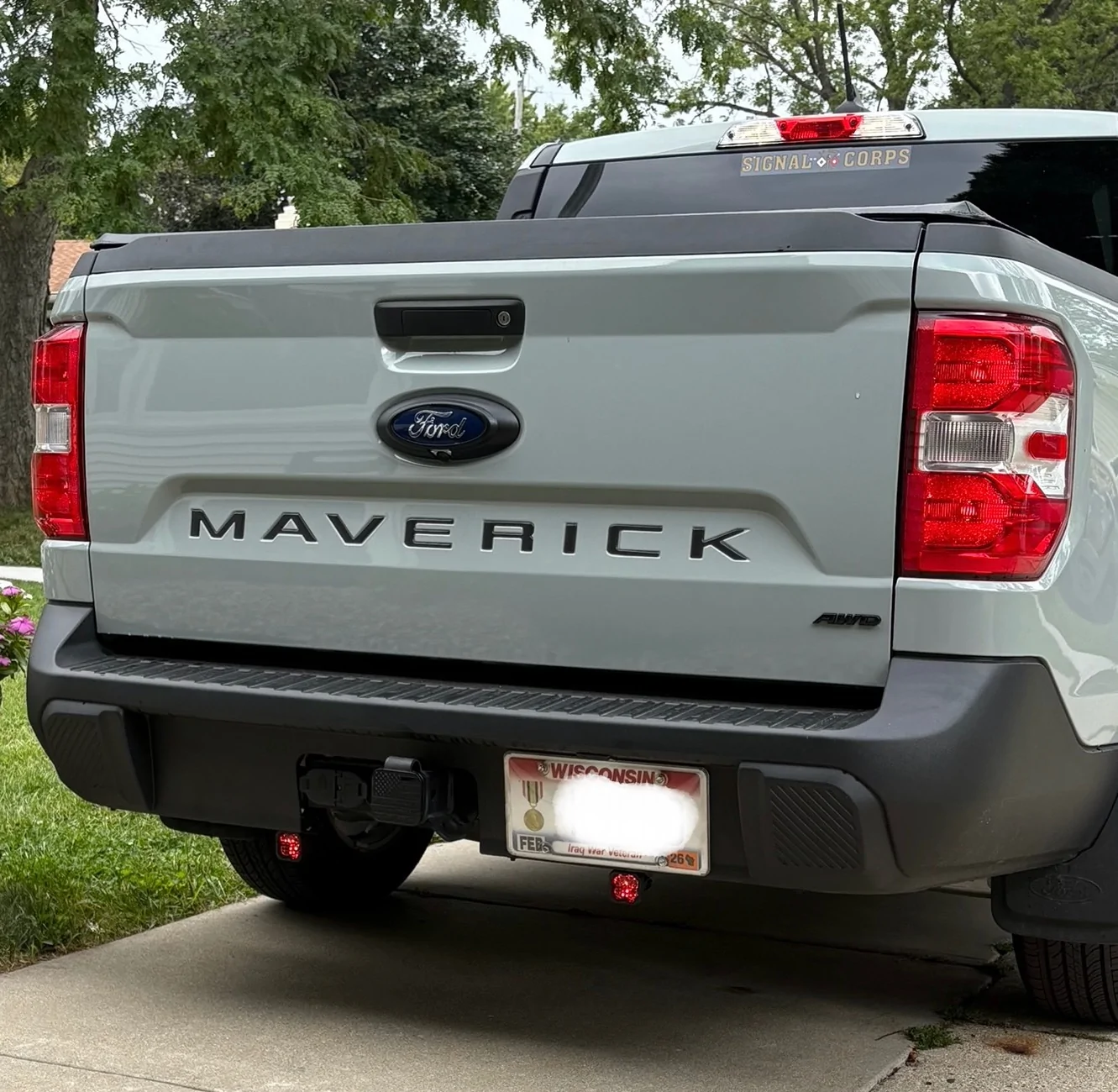 Ford Maverick Hitch lights - anyone mounted the Diode Dynamics hitch reverse light pod? IMG_4522
