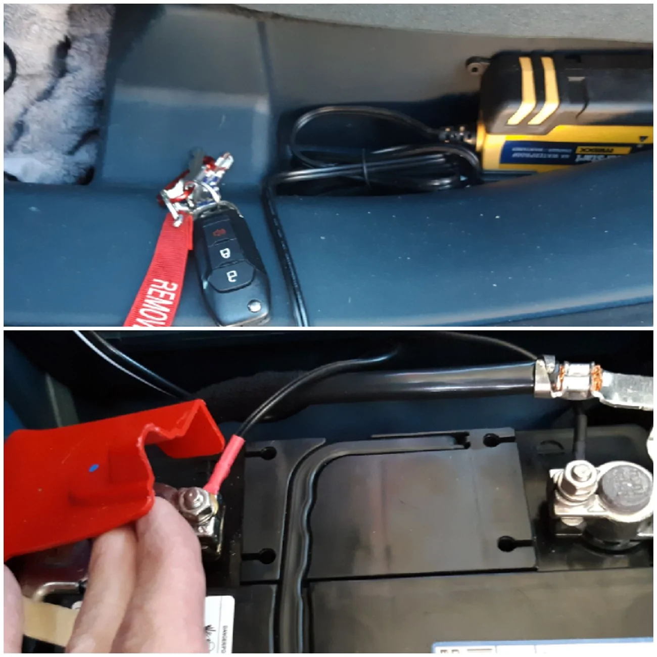 Ford Maverick Replacing the Hybrid's OEM 12v. Battery 20251007_100644