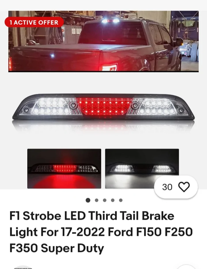 Ford Maverick Third Brake Light Replacement 20251007_122103