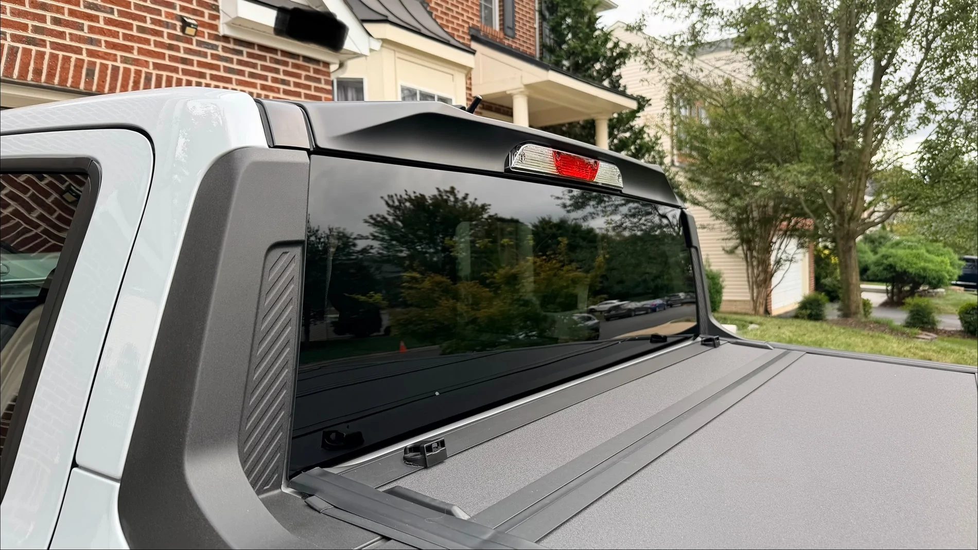 Ford Maverick Mabett Cab Roof Spoiler Installed IMG_0109
