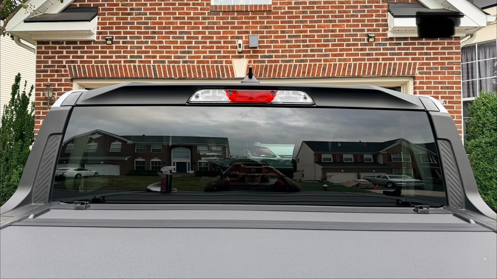 Ford Maverick Mabett Cab Roof Spoiler Installed IMG_0108