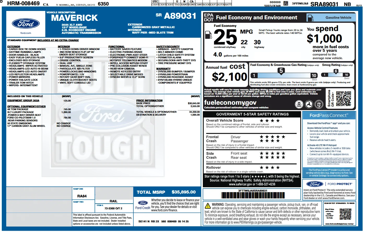 Ford Maverick Is $37.2k for XLT hybrid AWD with Lux fair? xlt