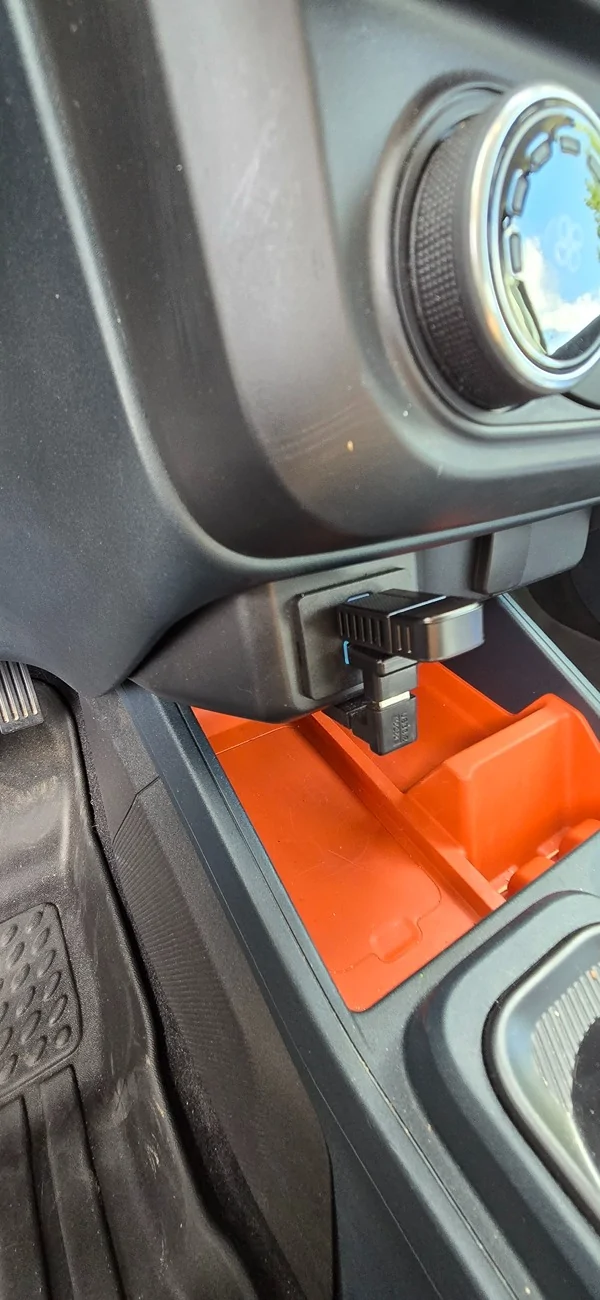 Ford Maverick New phone mount. I love it! android auto