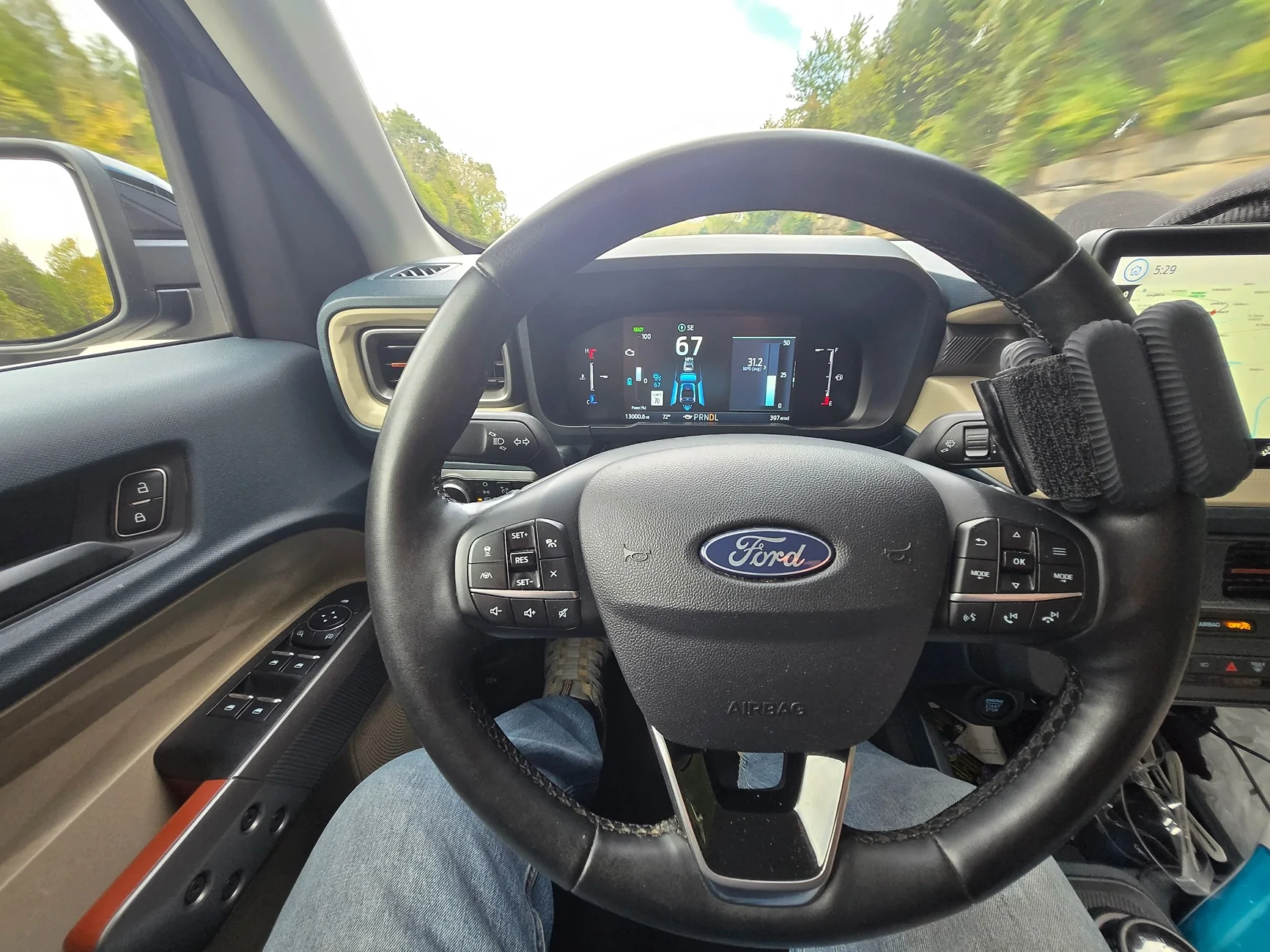 Ford Maverick Minimal Hands Free Driving (Lane Keeping + Adaptive Cruise Control) 20251010_172912