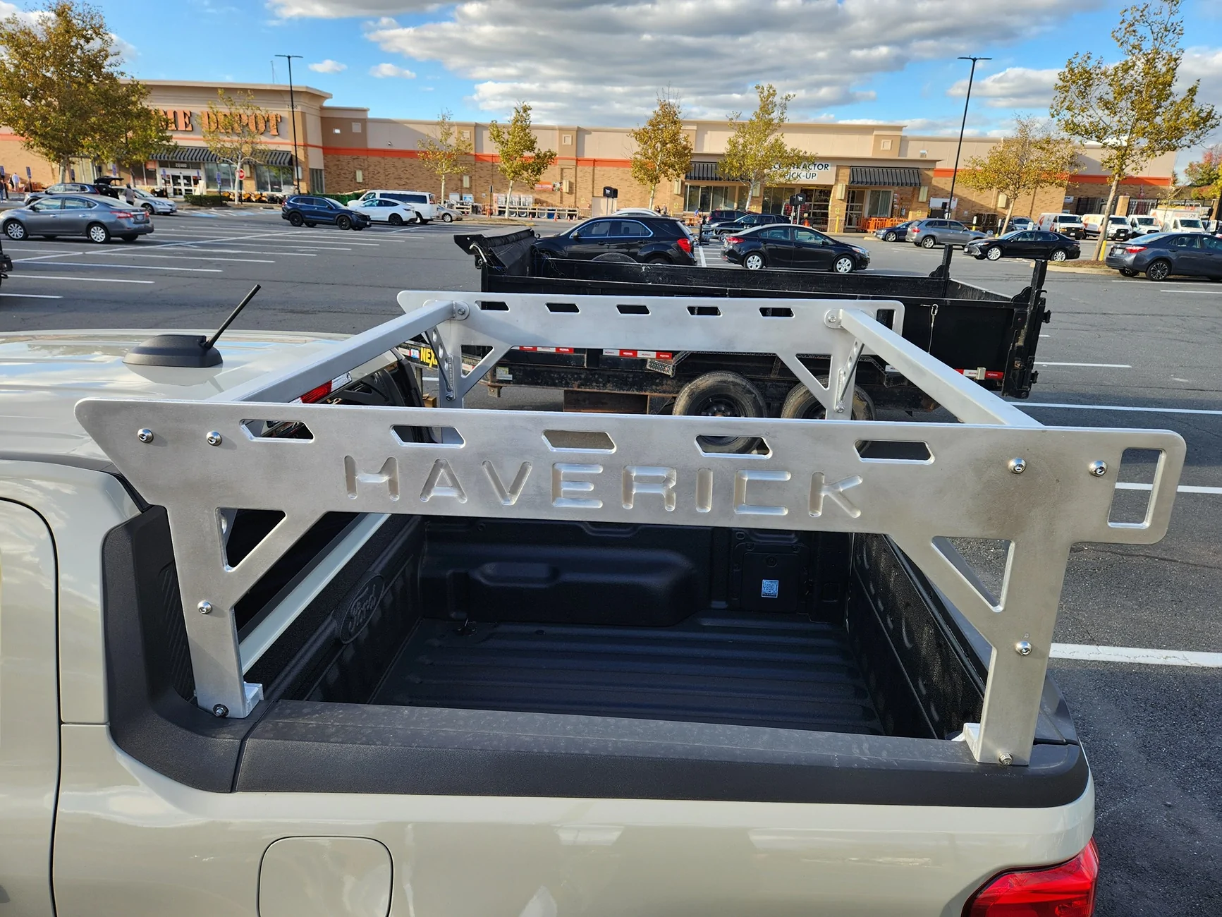 Awesome custom bed rack!!!!!!! | MaverickTruckClub - 2022+ Ford ...