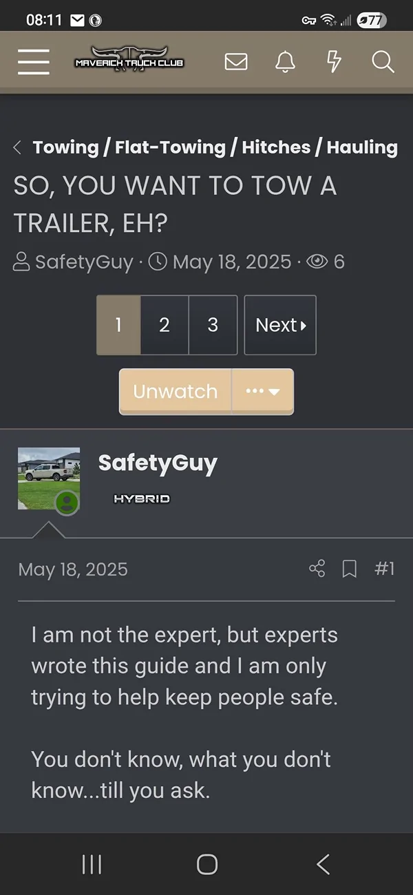 Ford Maverick Bought a Travel Trailer Screenshot_20251012_081132_DuckDuckGo