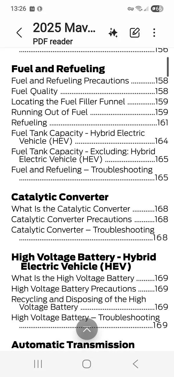 Ford Maverick Cali shifting to 15% ethanol in gas Screenshot_20251014_132610_Samsung Notes