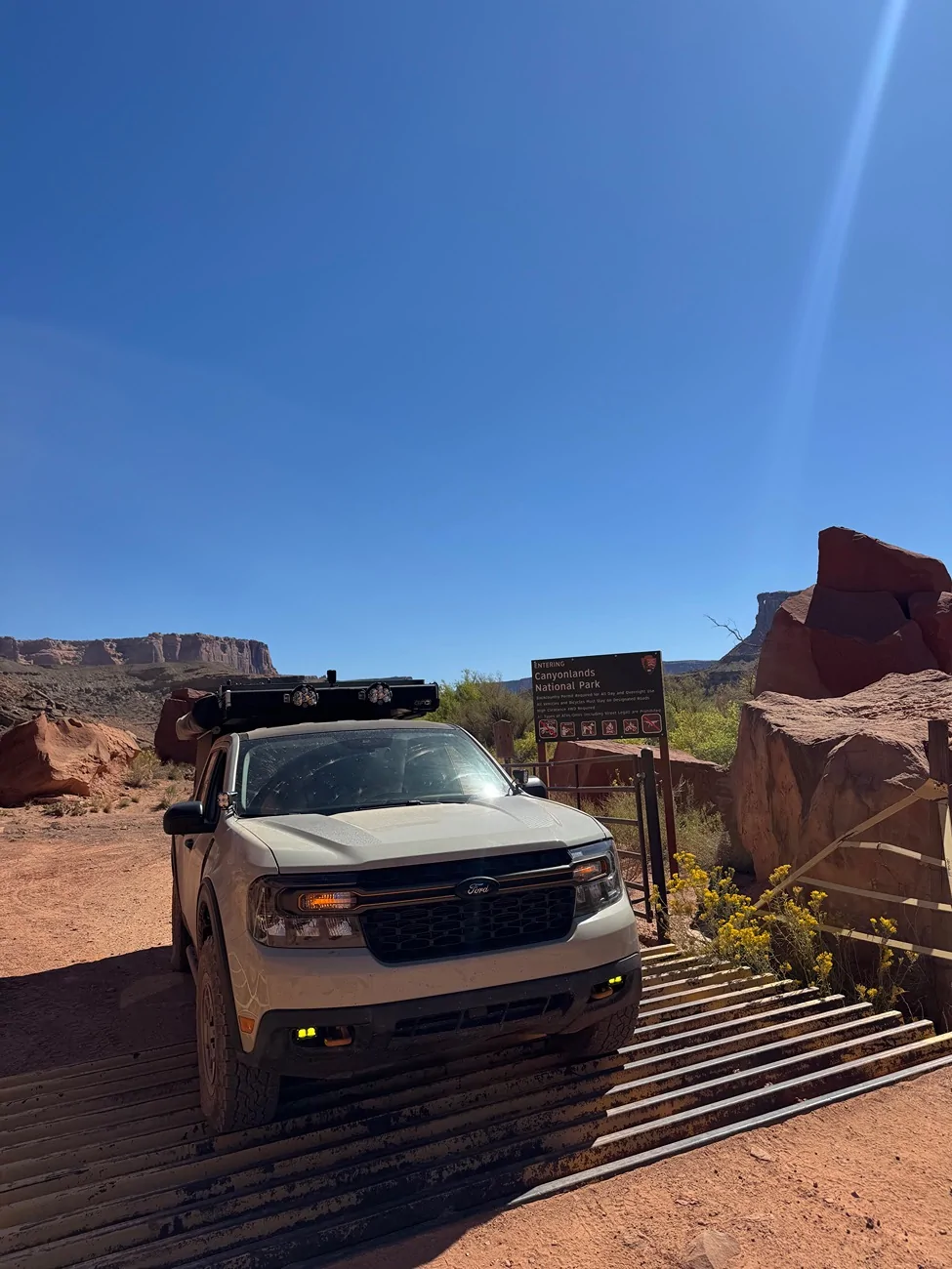 Ford Maverick White Rim Trail (Moab) in my Maverick Tremor! IMG_2541
