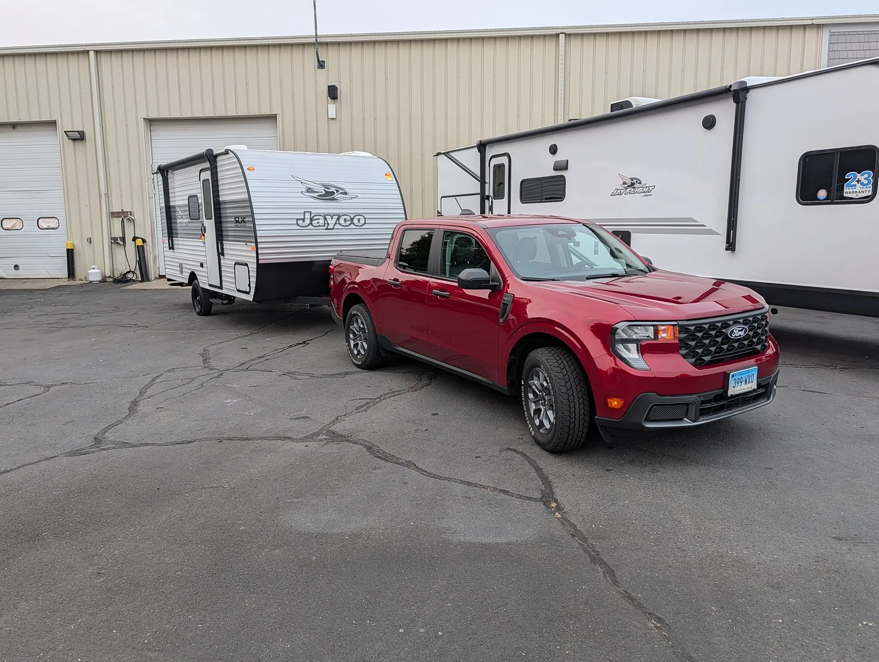 Ford Maverick Impressed with the hybrid Maverick towing! PXL_20251014_214507453