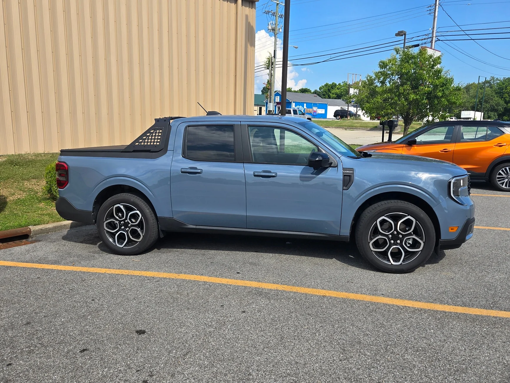 Ford Maverick 1st Post - 2025 Lariat Hybrid AWD 4K - Tire Size Question 20250710_170011