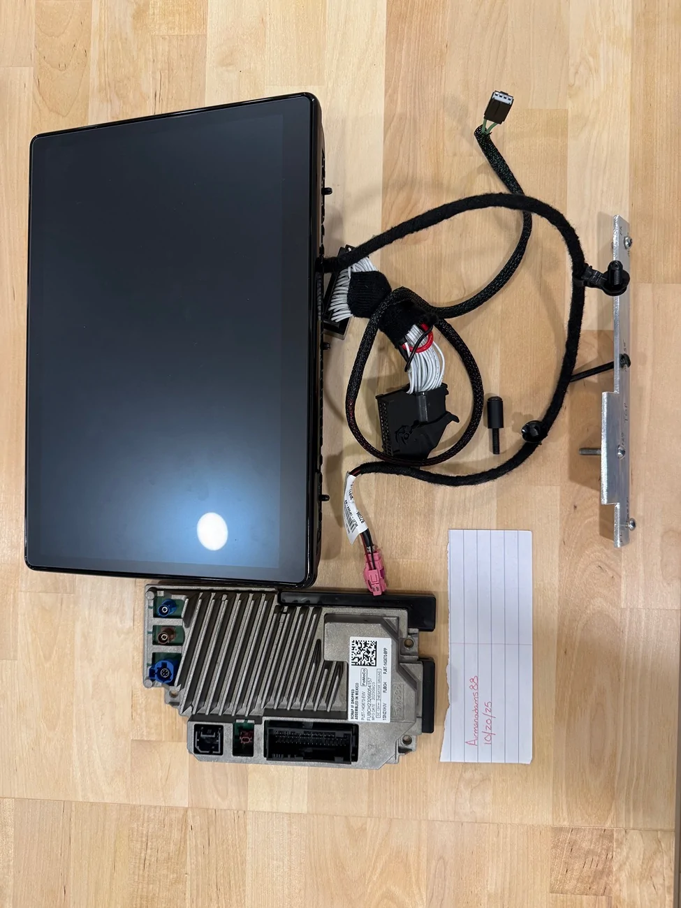 Ford Maverick 12” sync 4 setup IMG_3303