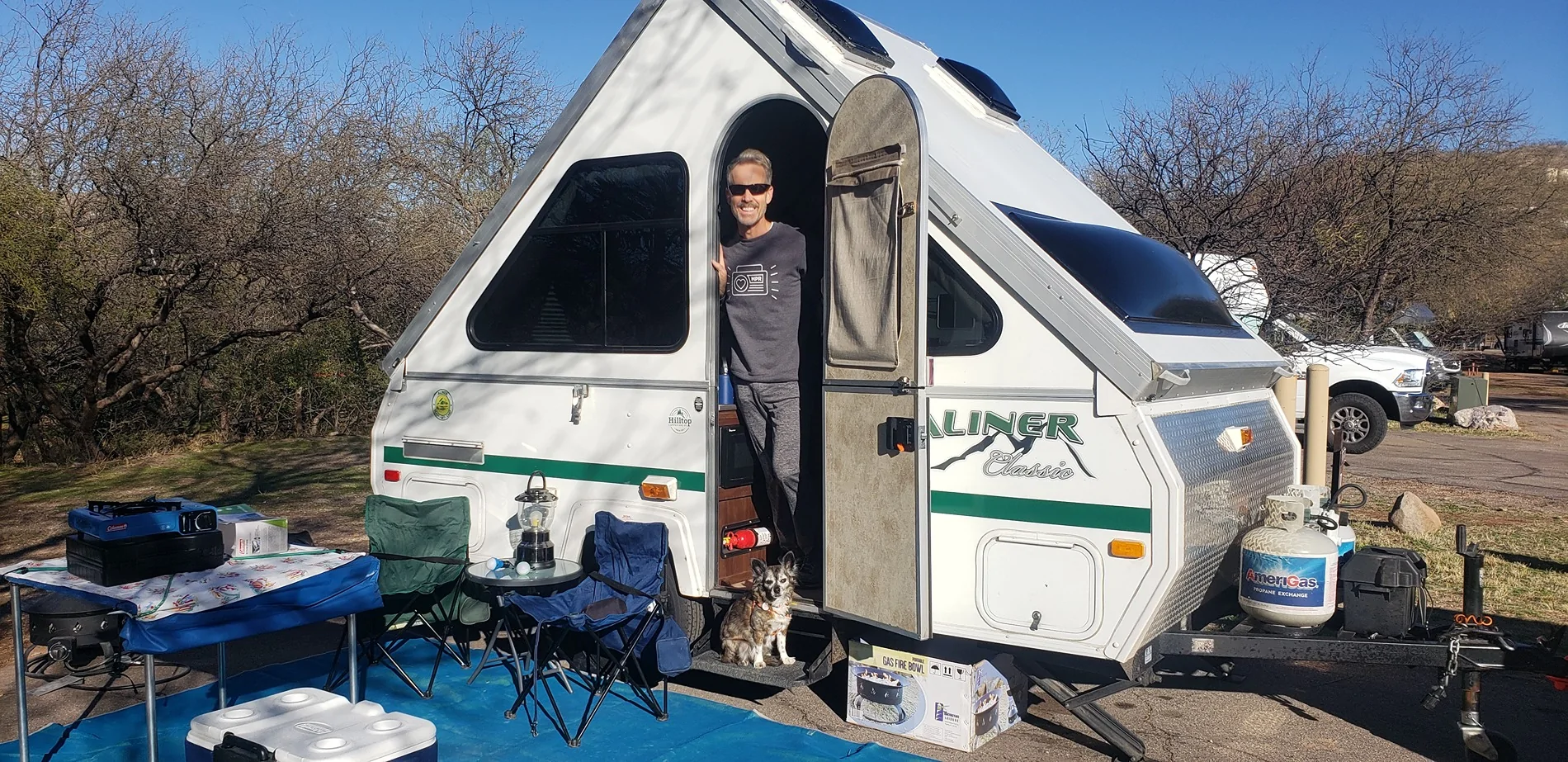 Ford Maverick Indiana to Minnesota Road Trip Towing Camper. 20240211_160955