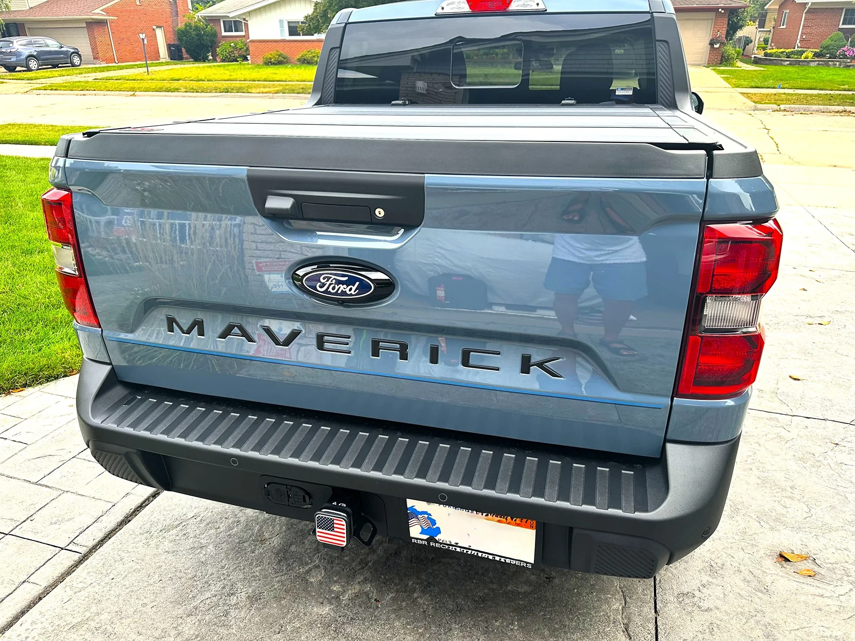 Ford Maverick Tailgate Lettering IMG_5772a
