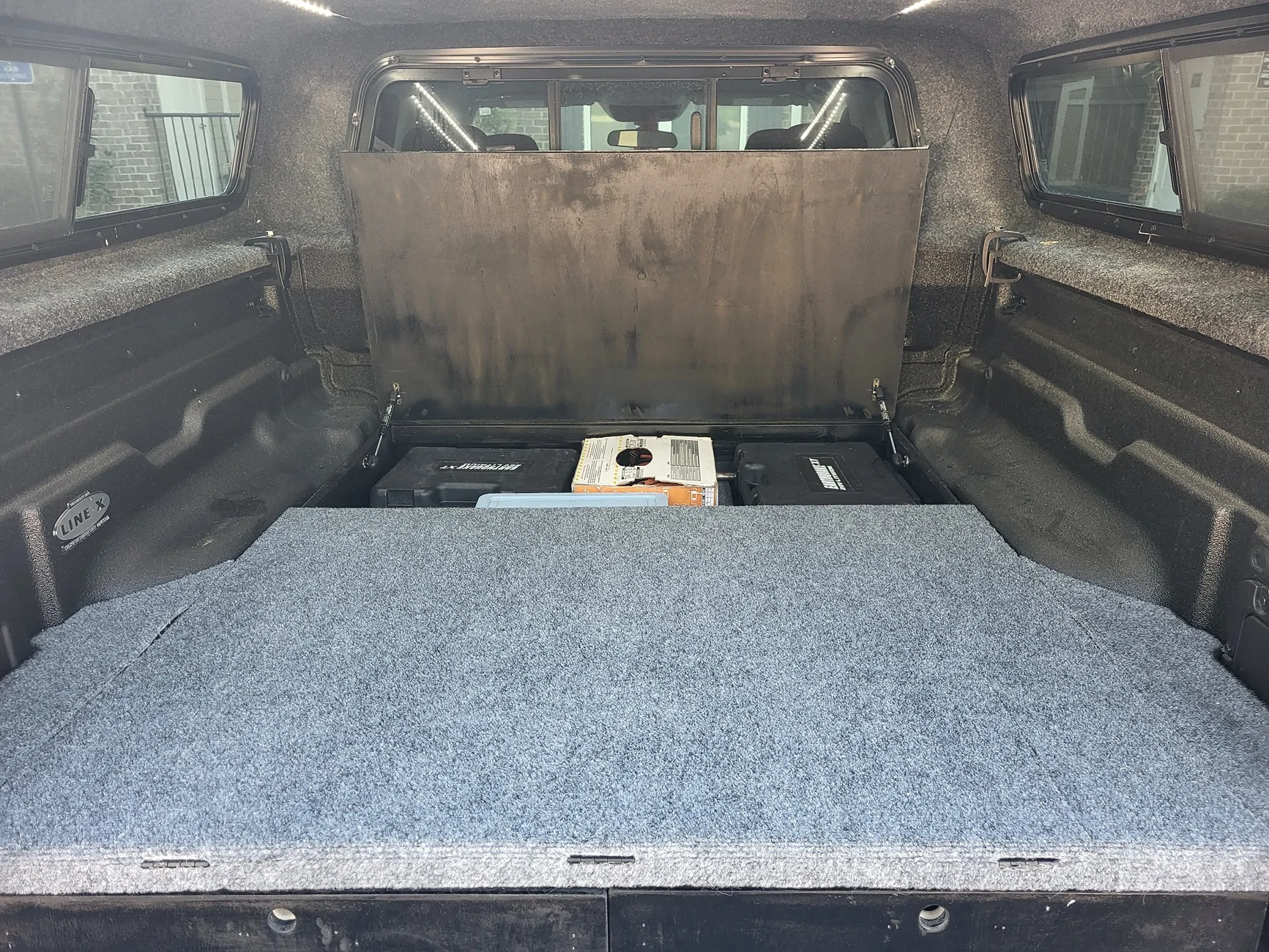 Ford Maverick My multipurpose bed drawers / storage / divider 20250907_091530