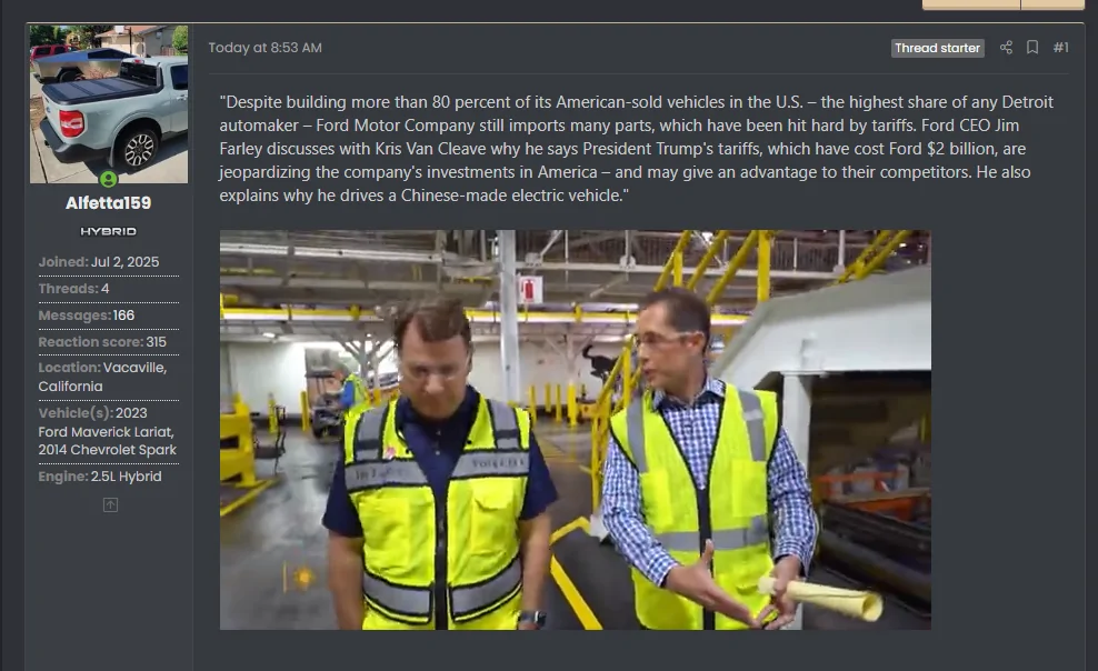 Ford Maverick CEO Jim Farley on steering Ford through Trump's tariffs 1761516977785-v