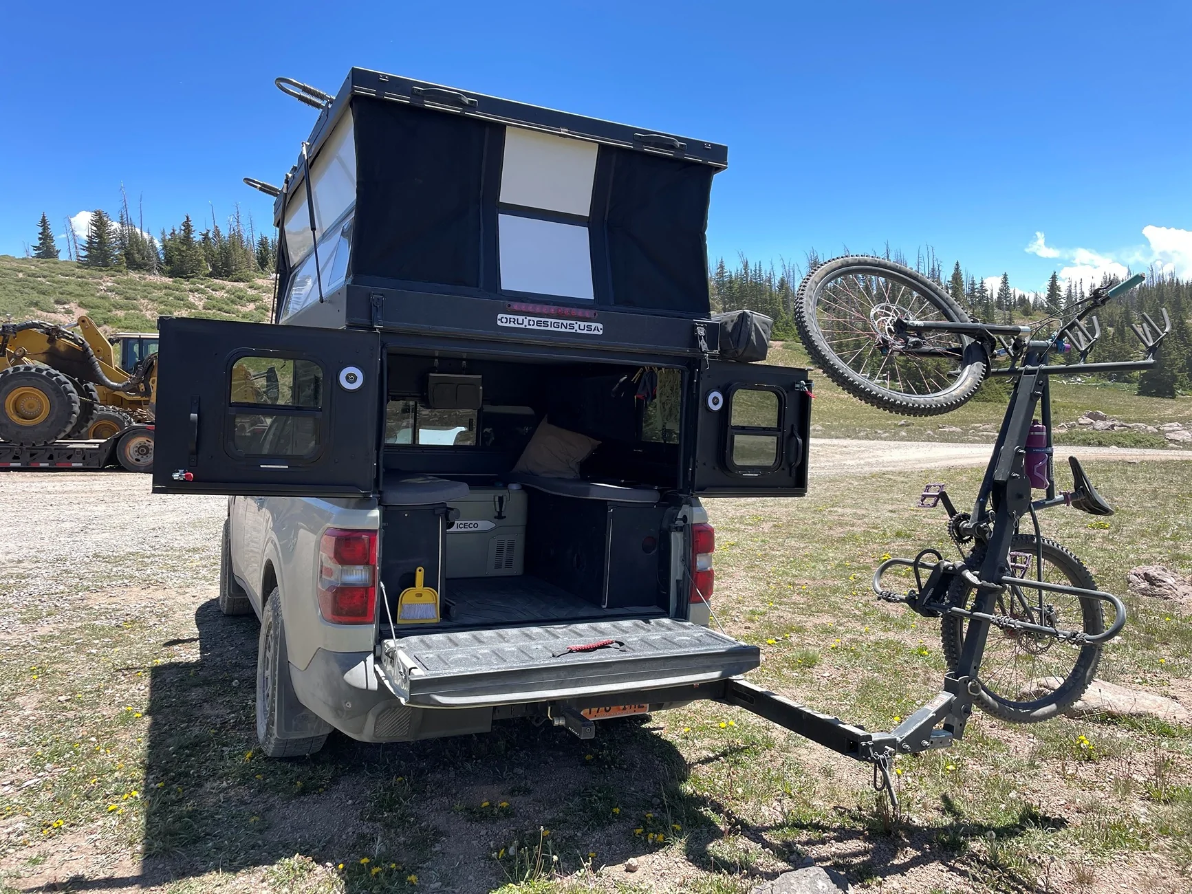 Ford Maverick PRICE  DROP! 2025 Oru Bruin Pro Camper, Solar, Heater, Lithium, Storage truck camper3