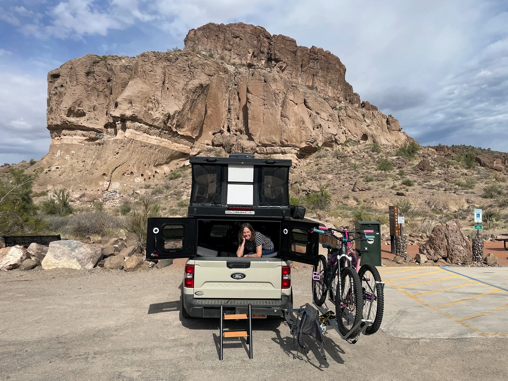 Ford Maverick PRICE  DROP! 2025 Oru Bruin Pro Camper, Solar, Heater, Lithium, Storage truck camper5