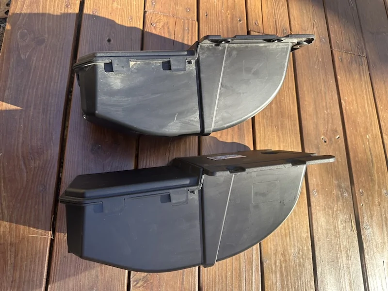 Ford Maverick Ford OEM Soft Bed Cover and 2 Bed Cubbies IMG_8448