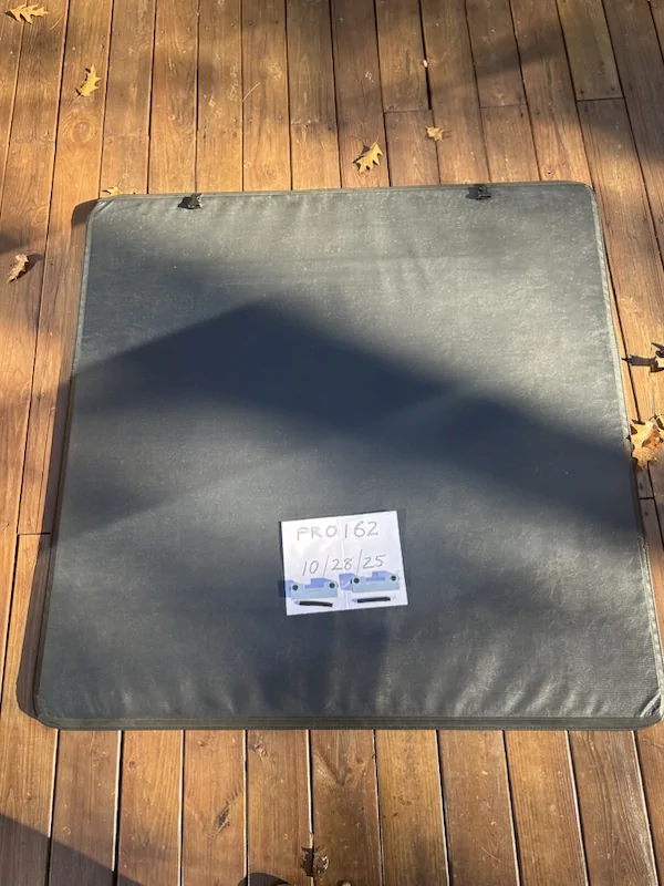 Ford Maverick Ford OEM Soft Bed Cover and 2 Bed Cubbies IMG_8451