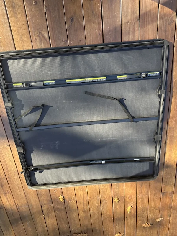 Ford Maverick Ford OEM Soft Bed Cover and 2 Bed Cubbies IMG_8453