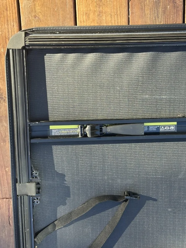 Ford Maverick Ford OEM Soft Bed Cover and 2 Bed Cubbies IMG_8455