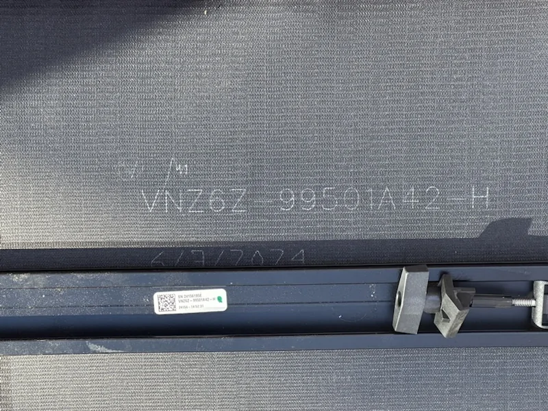 Ford Maverick Ford OEM Soft Bed Cover and 2 Bed Cubbies IMG_8459