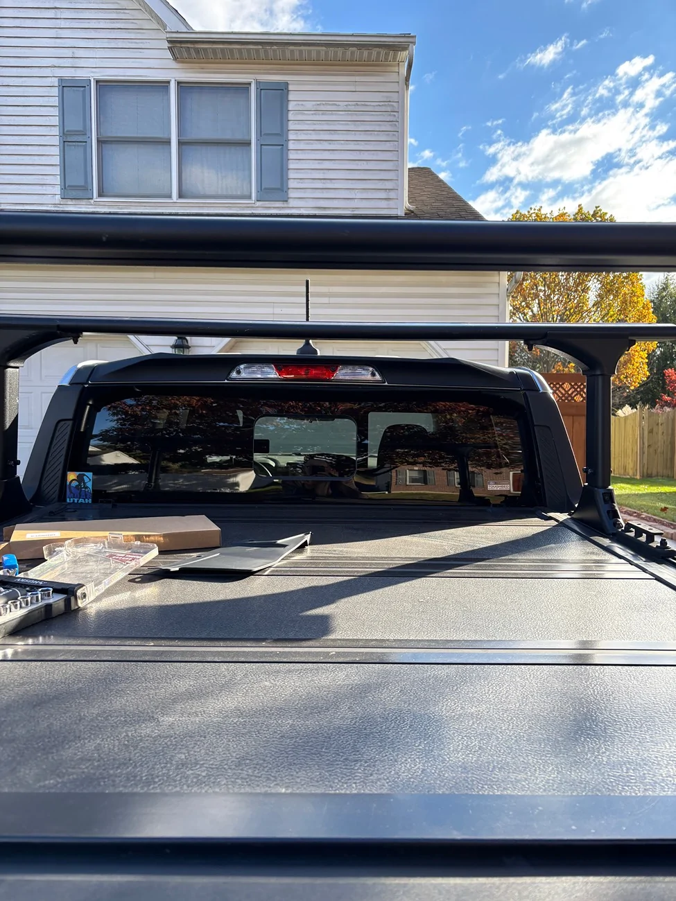 Ford Maverick Mabett:  Ford Maverick Rear Roof Spoiler (Unboxing/Install/Review) IMG_4958