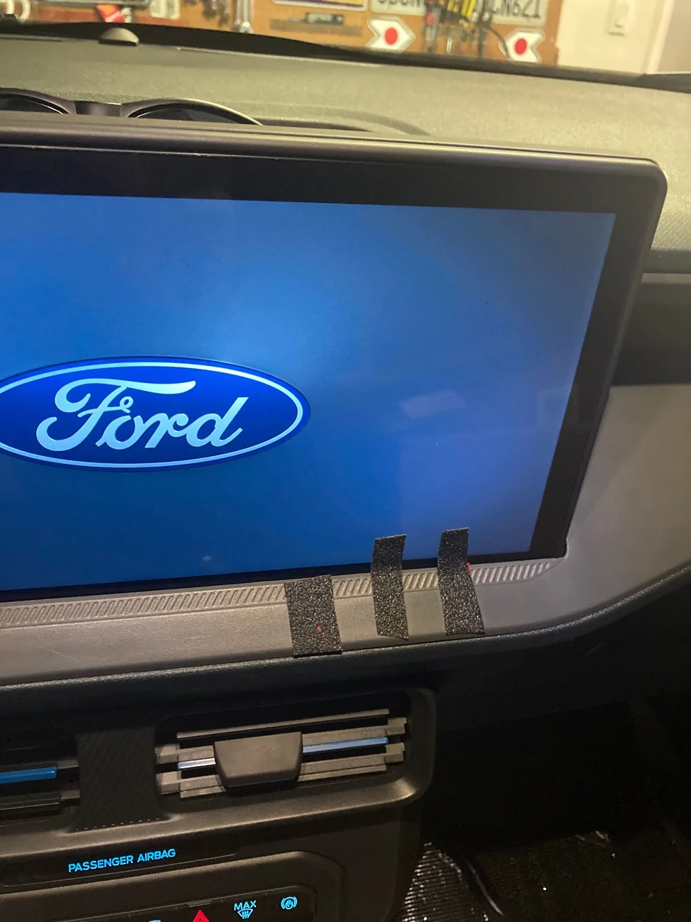 Ford Maverick My Touch Buttons solution for 2025+ Touchscreen A/C Controls IMG_9765