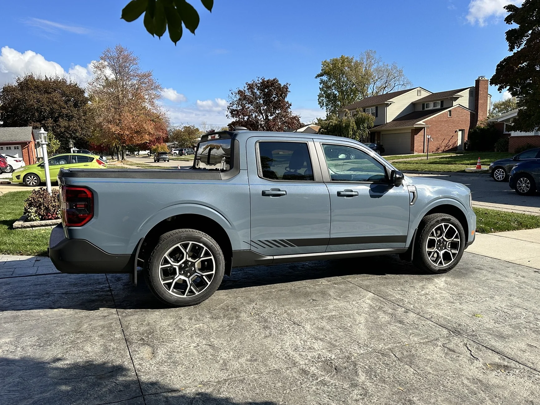 Ford Maverick Visco Speed Stripes installed 2025-10-29 11.53.12