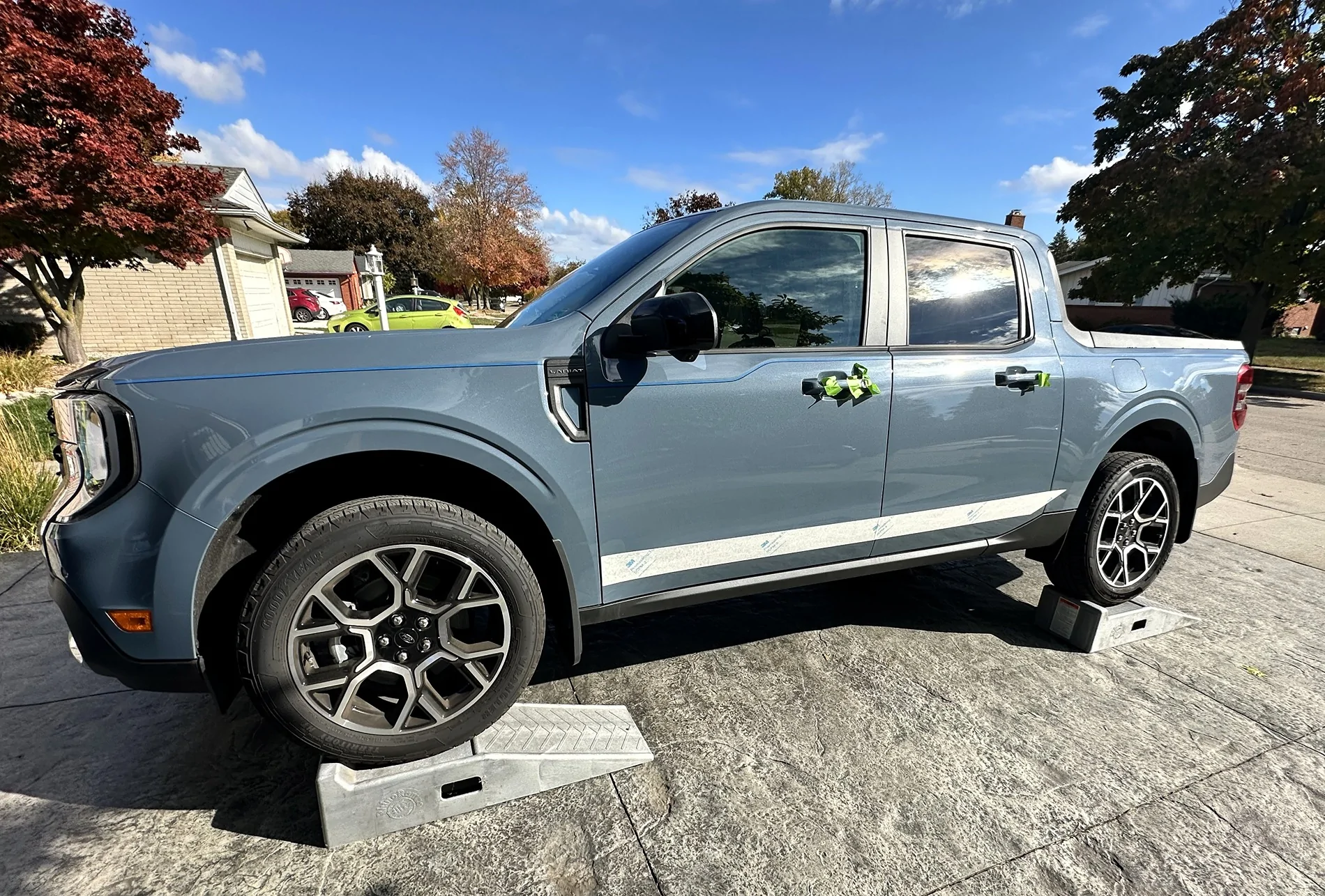 Ford Maverick Visco Speed Stripes installed 2025-10-29 11.38.12